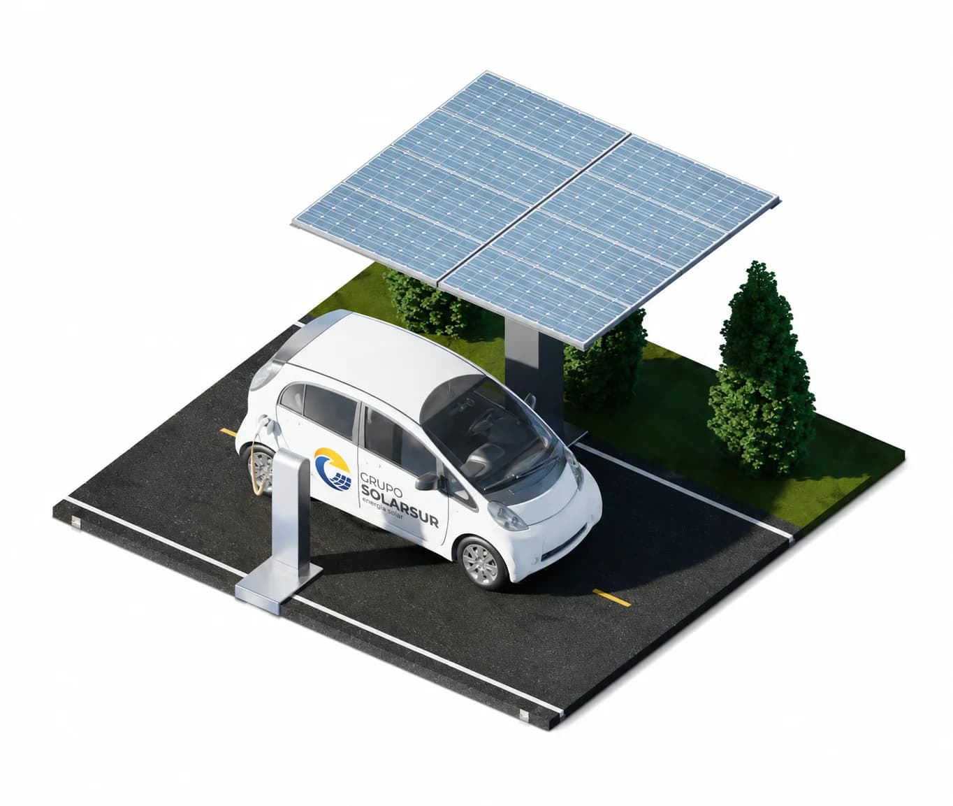 Instalacion de paneles solares de Grupo Solarsur